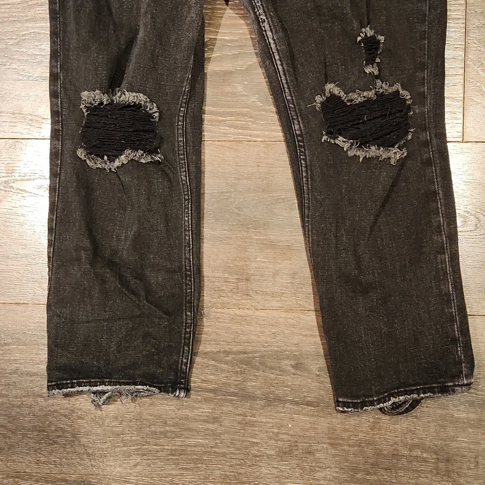 ❤️ ABERCROMBIE & FITCH CURVE LOVE JEANS - ULTRA HIGH RISE ANKLE STRAIGHT, 6 (28) - Picture 2 of 6